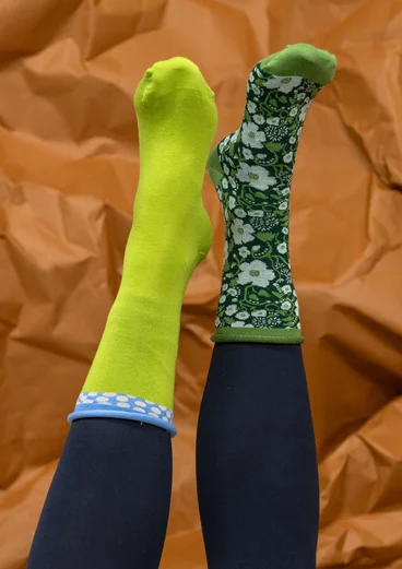 “Ebba” organic cotton socks - guava