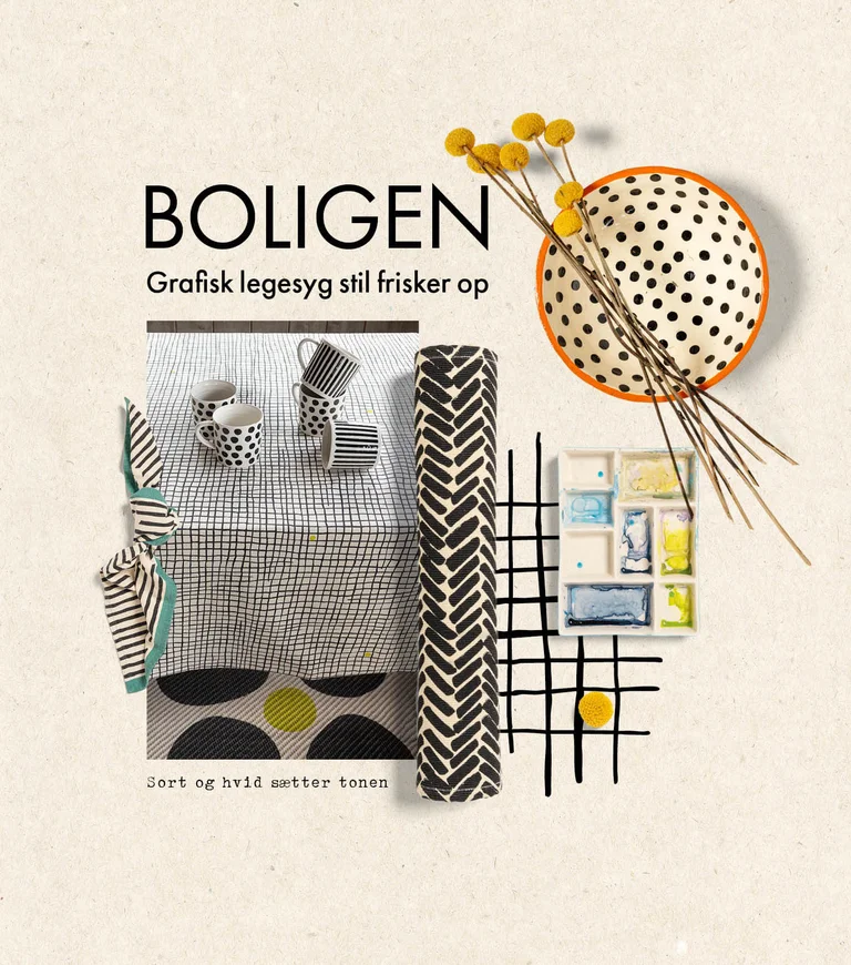 “Joy” tablecloth in organic cotton