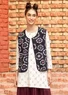 “Crossing” jersey tunic in organic cotton/elastane (almond milk XXL)