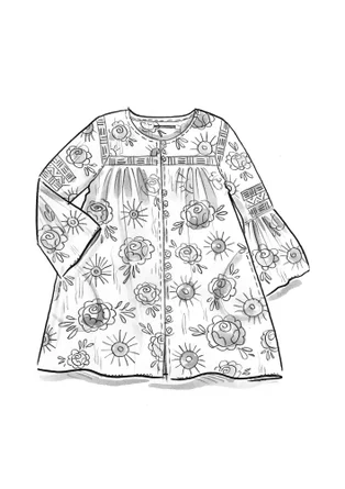 Bluse „Maya“ aus Viskose - indigoblau
