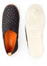 Chaussures à pois en nubuck imprimé (noir 36)