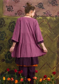 Blus "Pimpinella" i ekologisk bomull - ljung