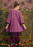 Bluse «Pimpinella» i økologisk bomull (lyng XL)