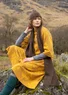 Strickkleid „Hildur“ aus Bio-Baumwolle (curry L)