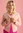 Wool/cotton/alpaca cardigan - pink marble