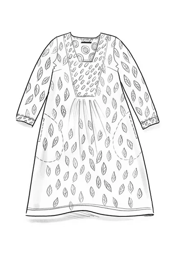 Jerseykleid „Åland“ aus Bio-Baumwolle/Modal - dunkelpfingstrose
