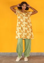 Trikotkjole «Rema» i økologisk bomull - solstråle