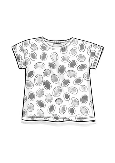 “Pop” organic cotton top - flox