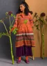 Robe "Madame Indigo" en tissu de coton biologique (cuivre L)
