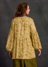 Blouse d'artiste Amaryllis (seigle XXL)