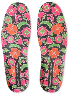 Printed insoles - hibiscus