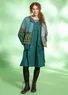 “Noon” wool/lyocell cardigan (artemisia M)