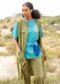 Webkleid „Safari“ aus Bio-Baumwolle/Leinen (thuja S)