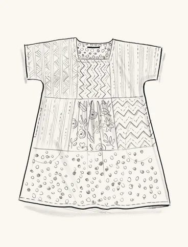 “Amber” organic cotton blouse - lupin