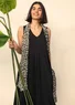 Trikotkleid aus Öko-Baumwolle/Modal (schwarz XL)