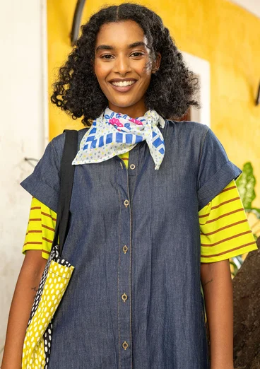 “Elise” organic cotton/modal top - neon green