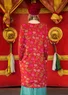 “Mongolia” lyocell/elastane jersey dress (tomato L)