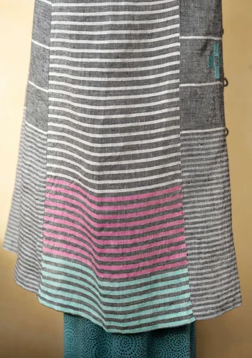 Kleid „Mandvi“ aus Leinen - grau