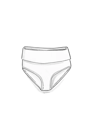 Bikinibukse «Pacific» i resirkulert polyamid/elastan - svart