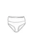 Bas de maillot "Pacific" en polyamide recyclé/élasthanne (noir S)