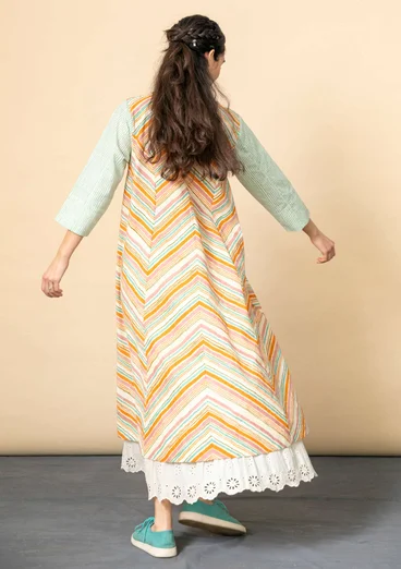 Kleid „Furilden“ aus Bio-Baumwollgewebe - masala
