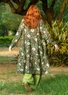 Robe "Primavera" en tissu de lin/modal (noir S)