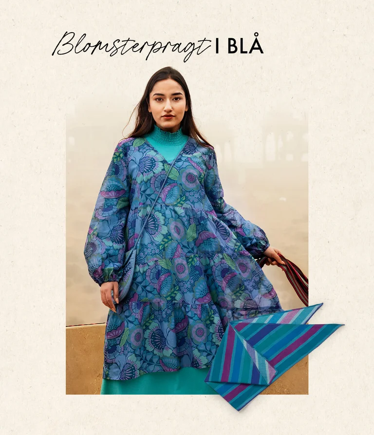 Woven “Okinawa” dress in cotton
