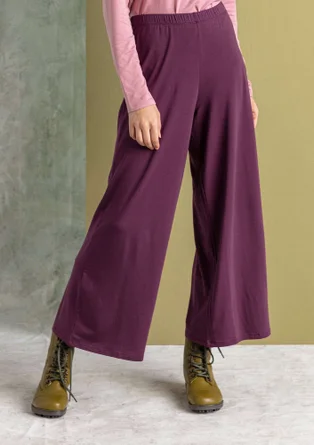 Pantalon en jersey de lyocell/élasthanne - allium