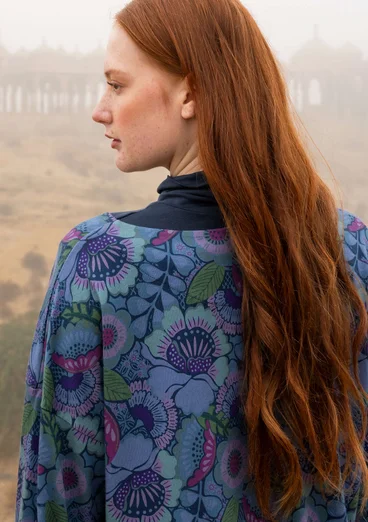 “Hana” organic cotton/modal top - light indigo