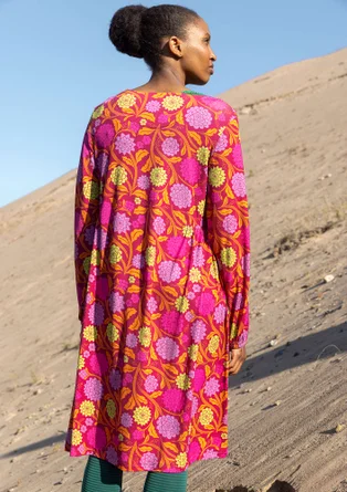 Jerseykjole "Pink Moon" i lyocell/elastan - hibiscus