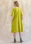 Essential striped dress in organic cotton (asparagus/lime green S)