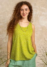 “Singö” organic cotton/modal jersey tank top - limegrn