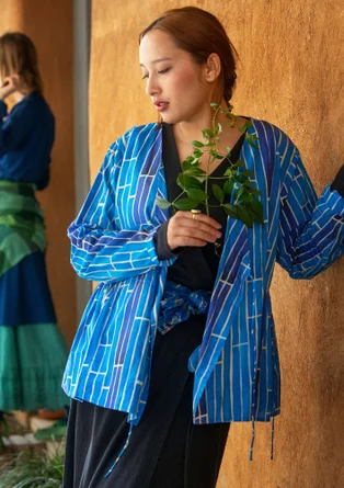 Pusero ”Himalaya” ekopuuvillaa - briljanttisininen