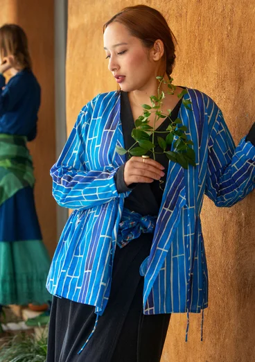 Pusero ”Himalaya” ekopuuvillaa - briljanttisininen