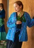 Pusero ”Himalaya” ekopuuvillaa (briljanttisininen S)