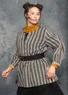 Bluse „Brita“ aus Öko-Baumwolle (schwarz S)