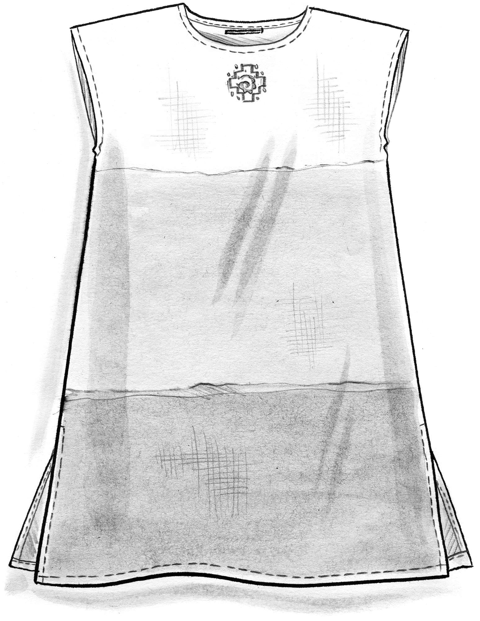Kleid „Marigold“ aus Leinengewebe
