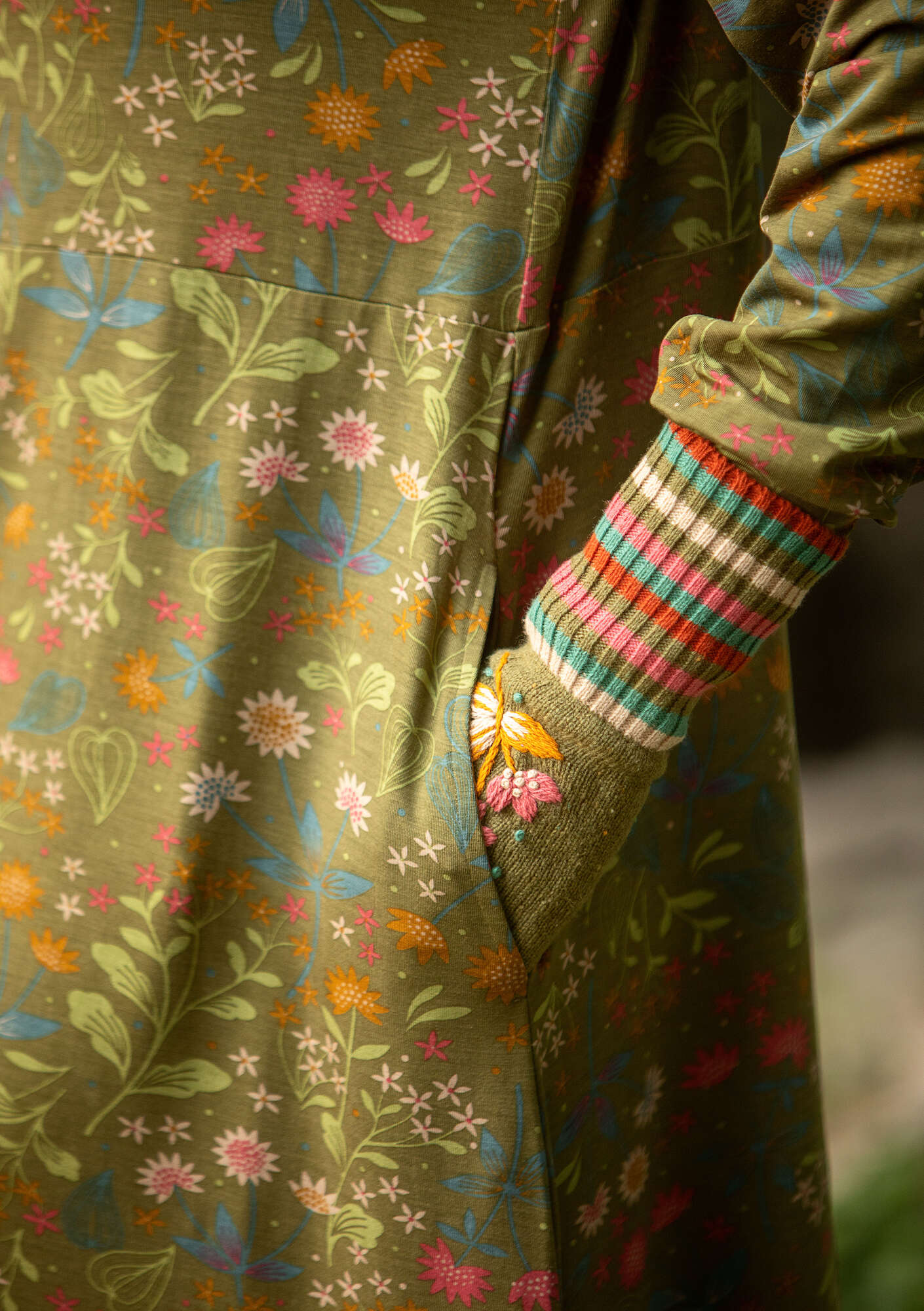 Robe  Bloom  en jersey de lyocell/élasthanne thuya thumbnail
