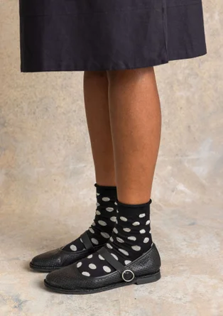 Ballerinasko i nappa - sort