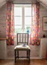 “Sol” short-length, organic cotton curtain (amaryllis One Size)