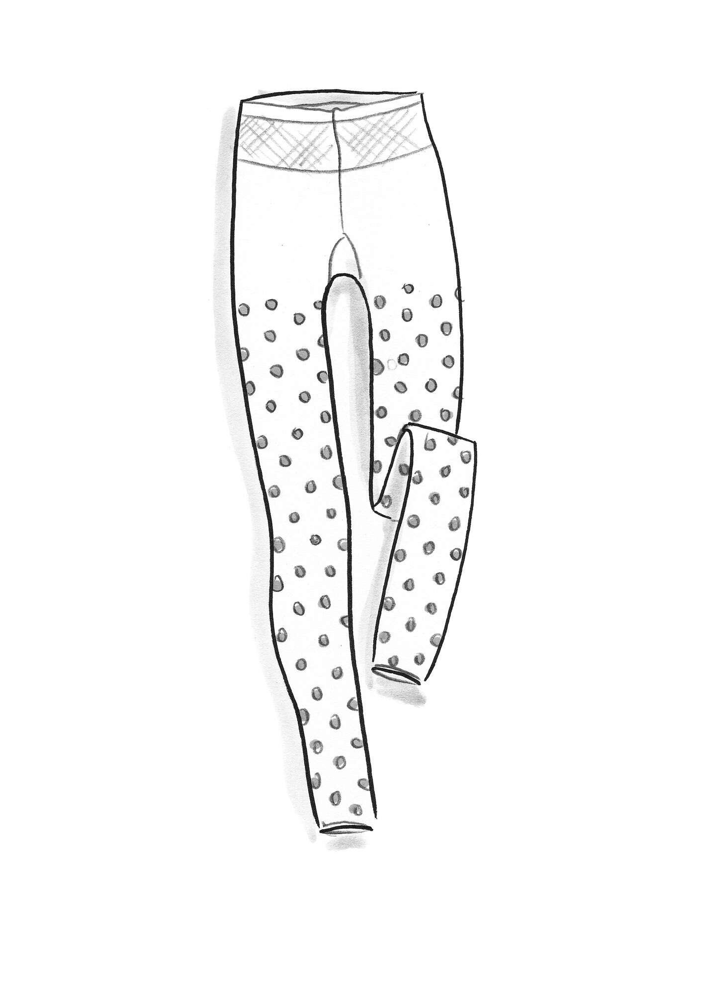“Amira” leggings in recycled nylon
