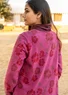 Gilet "Flow" en coton biologique/recyclé (rose orchidée M)