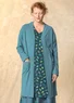 Gilet en jersey de viscose de bambou/élasthanne (bleu-gris M)