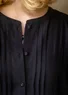 Webkleid „Anglaise“ aus Bio-Baumwolle (schwarz L)