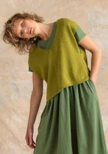 Strickpullunder aus Bio-/Recycling-Baumwolle - grünpfeffer