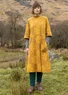 Strickkleid „Hildur“ aus Bio-Baumwolle (curry L)