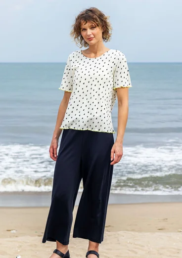 Shirt „Drop“ aus Bio-Baumwolle - ungebleicht