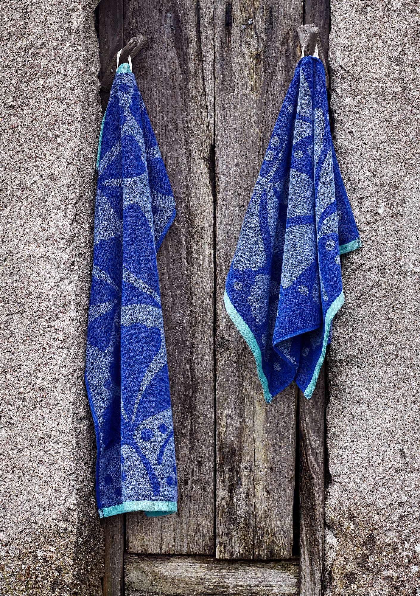 Handtuch „Kastanj“ aus Öko-Baumwolle himmelblau thumbnail