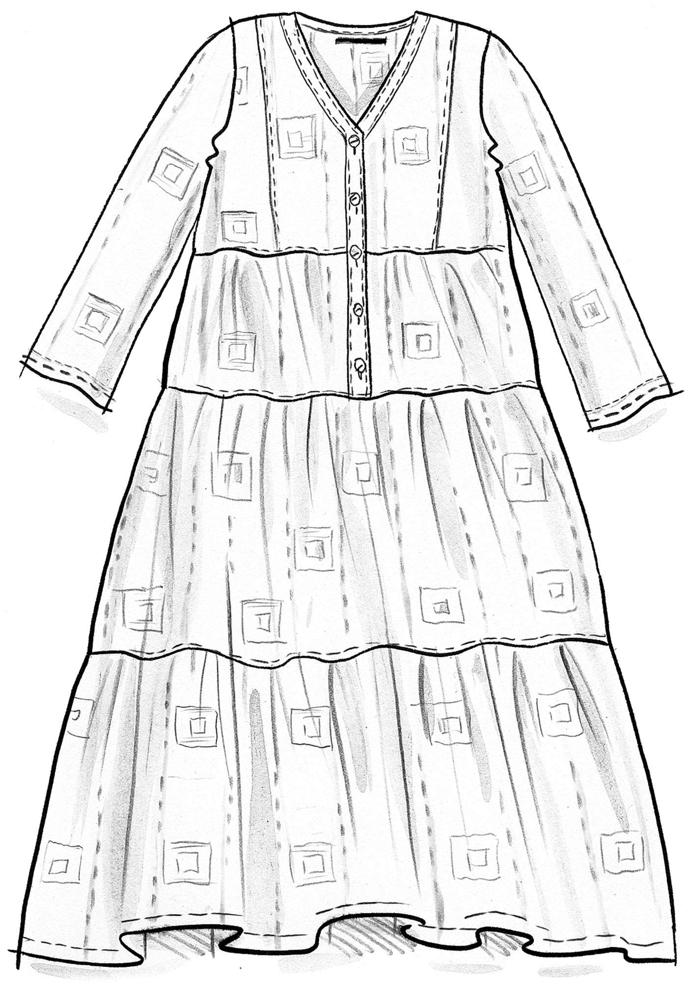 Kleid „Chandi“ aus Öko-Baumwolle
