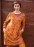 Trikotkleid „Dolores“ aus Öko-Baumwolle/Modal (senf S)